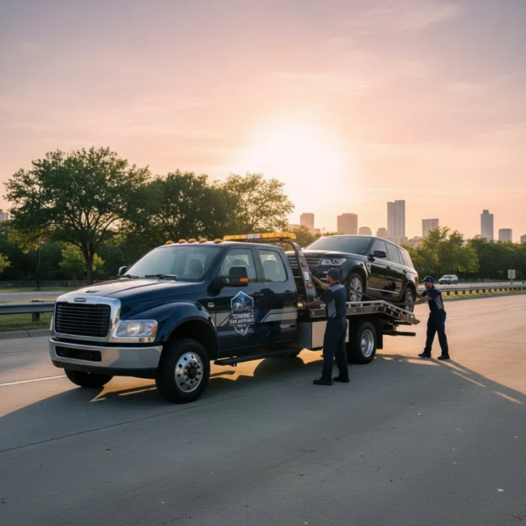Motorcycle towing service near JBSA in San Antonio